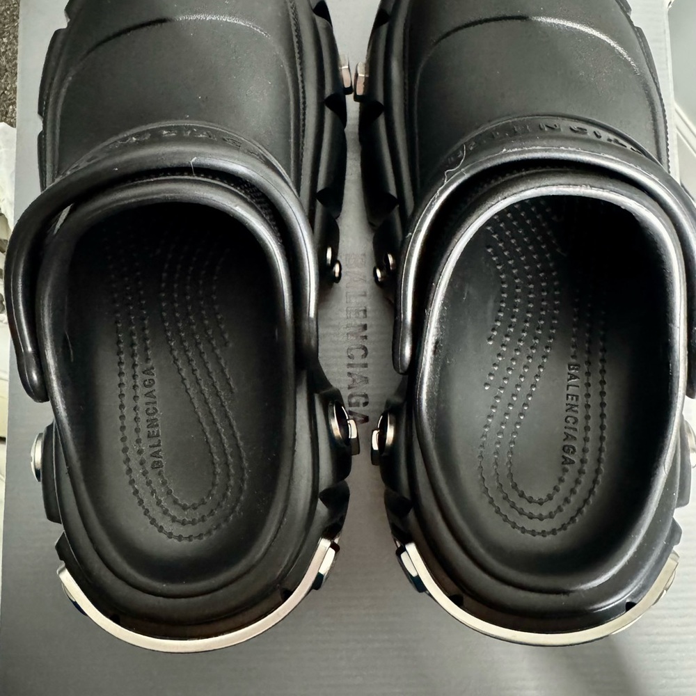 X Crocs Platform Clogs Mules From Balenciaga - image 6
